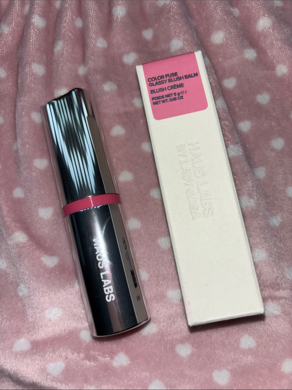 Haus Labs By Lady Gaga Color Fuse Glassy Blush Balm — Rose Pink
